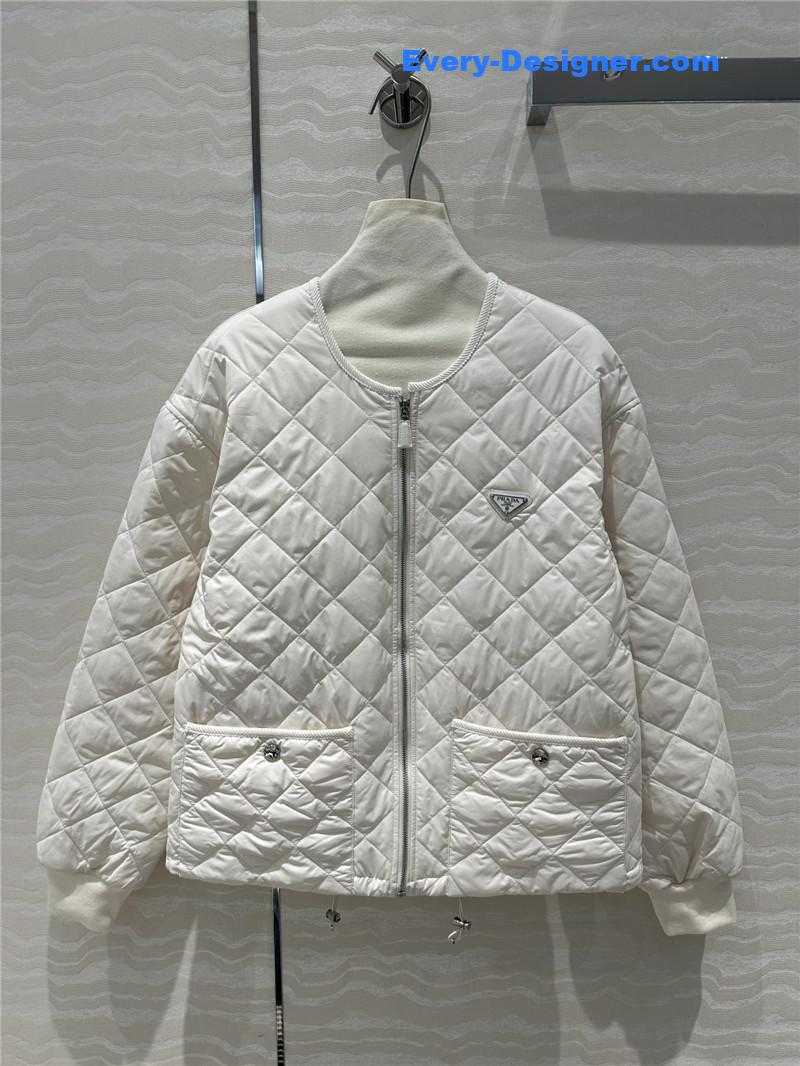 pra*a D1am0nd quilted jacket