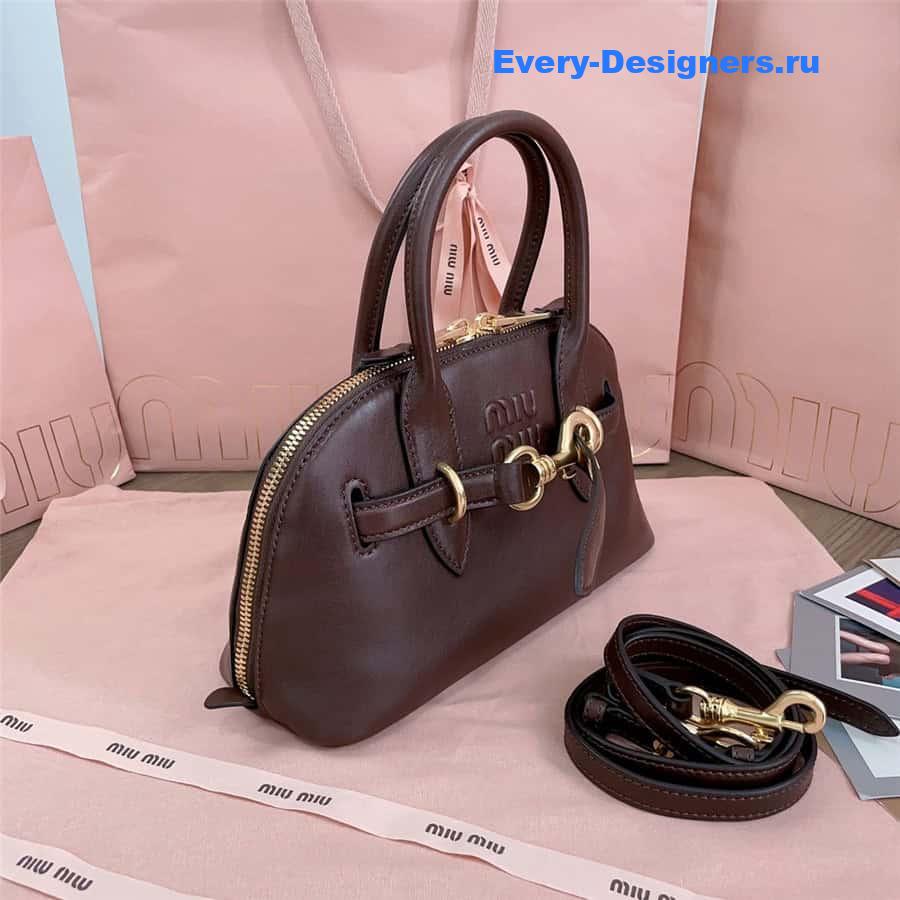 Miu Miu Aventure Nappa Leather Bag