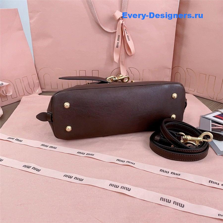 Miu Miu Aventure Nappa Leather Bag