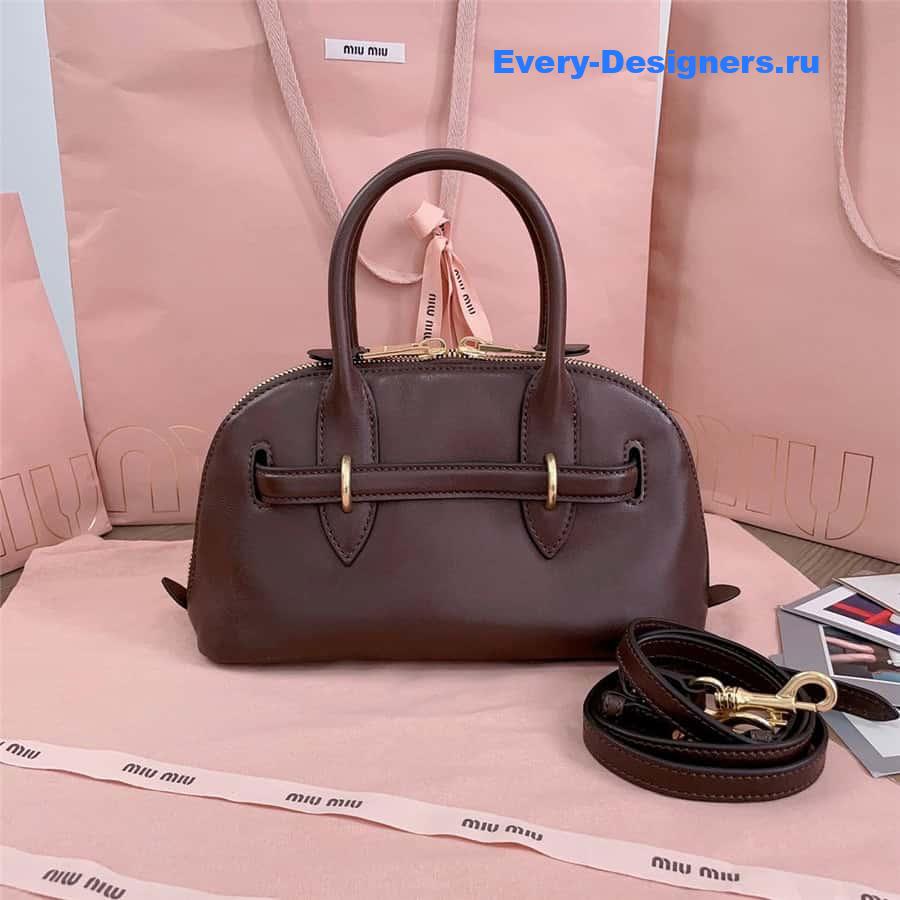 Miu Miu Aventure Nappa Leather Bag