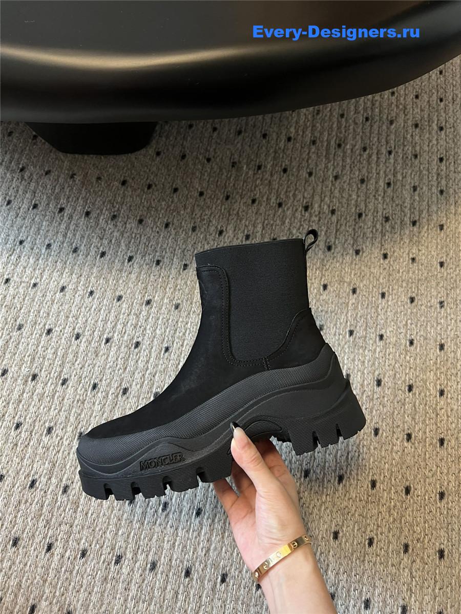 Moncler Outdoor Off-Road Boots Black
