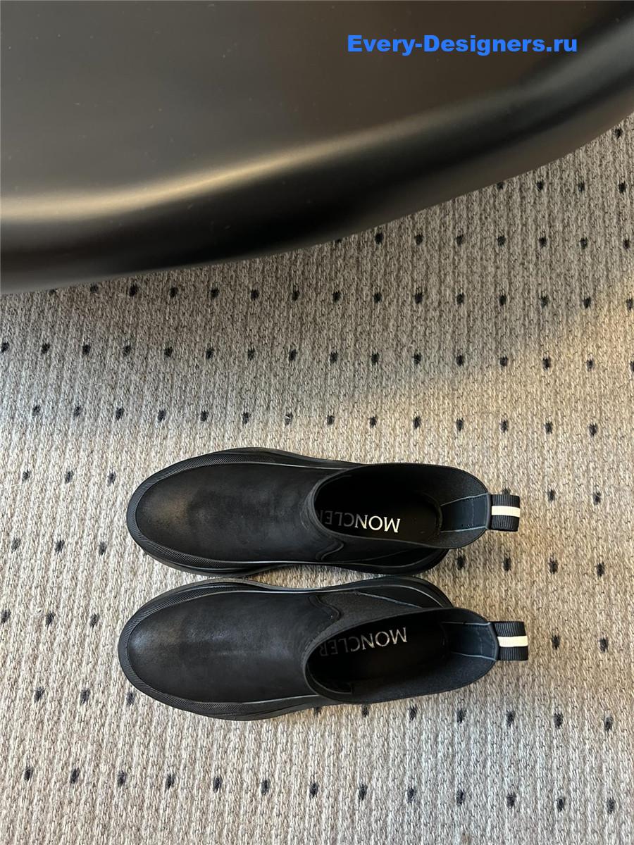 Moncler Outdoor Off-Road Boots Black