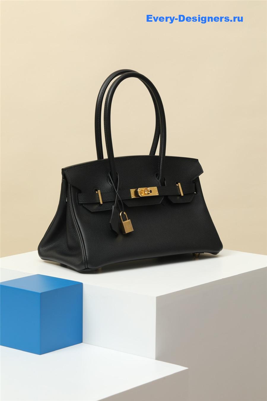 H**me5 shoulder birkin bag black
