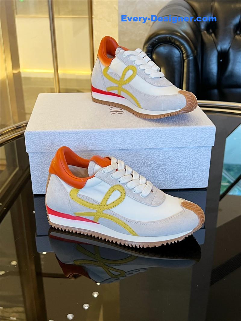 L0ew* classic logo sneakers