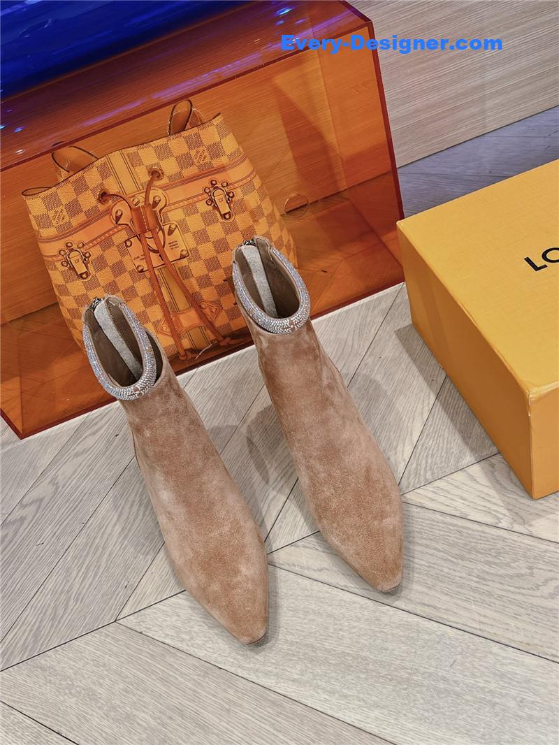 l0vis Vvtt0n lv logo printed short boots