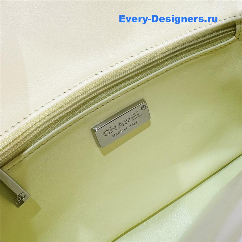 Chanel handmade ceramic CF bag