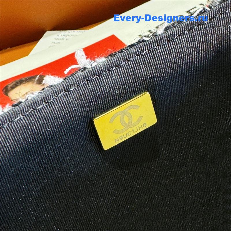 Ch**el love Ch**el logo flap bag