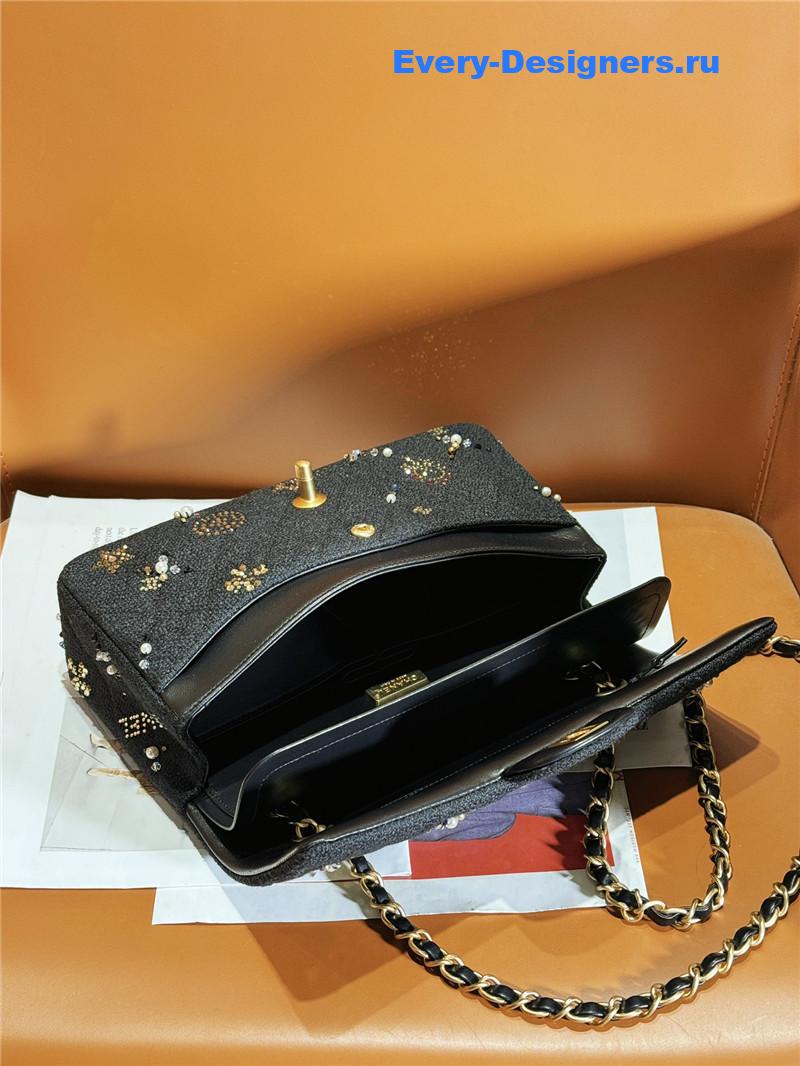 Ch**el cf pearl flap bag