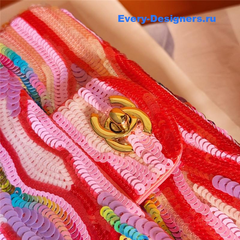 Ch**el limited sequin cf bag