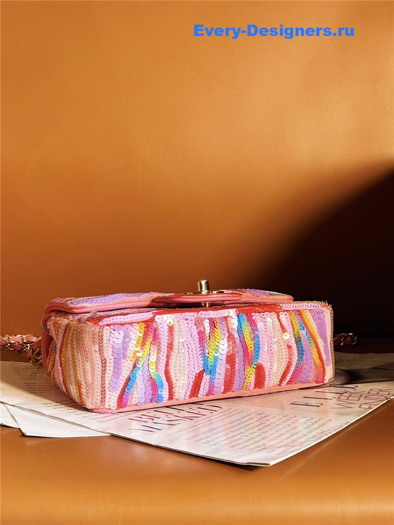 Ch**el limited sequin cf bag