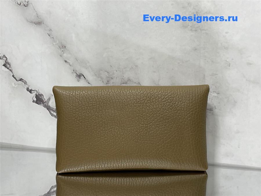 Sa1nt Lau*nt y51 envelope pouch clutch in leather