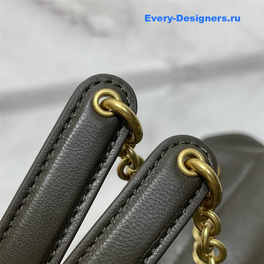 Sa1nt Lau*nt jamie 4.3 shoulder bag green