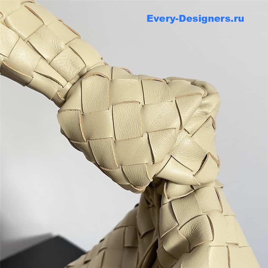 b0tt*ga Ven*ta beige jodie bag large