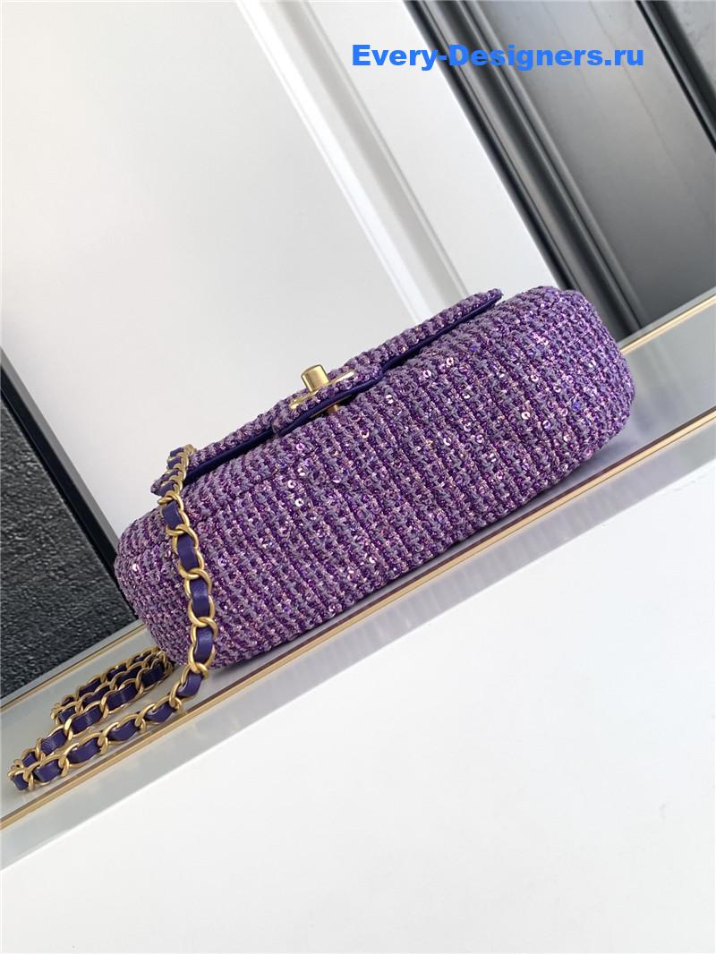 Ch**el coco portable flap bag