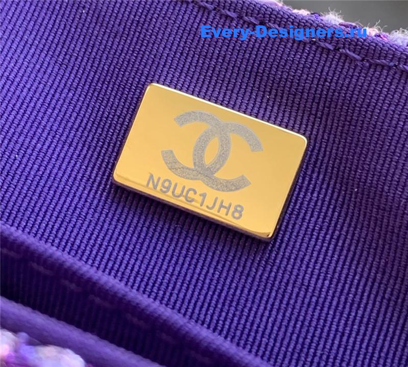 Ch**el coco portable flap bag