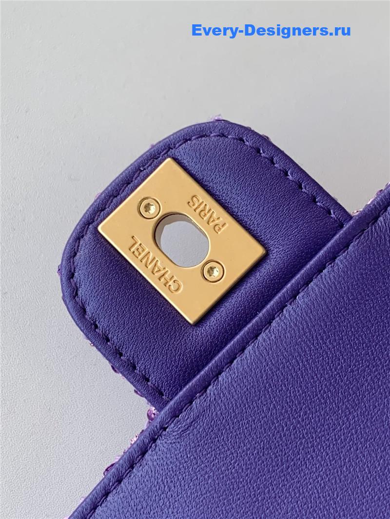 Ch**el coco portable flap bag