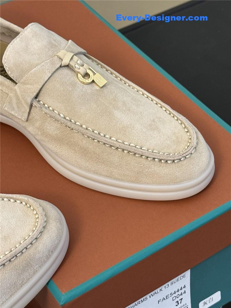 L0r0 P1ana walk cashmere loafers