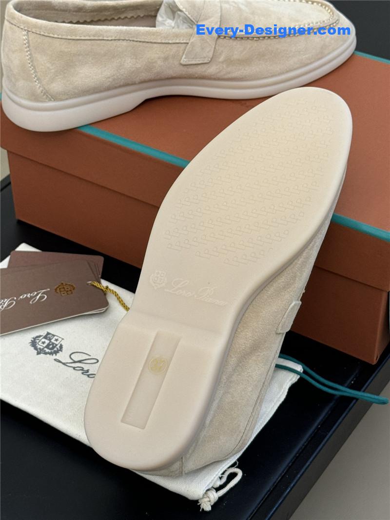 L0r0 P1ana walk cashmere loafers