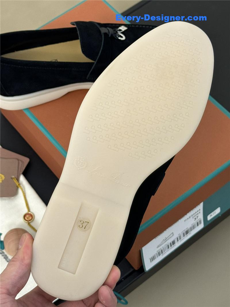 L0r0 P1ana walk cashmere loafers