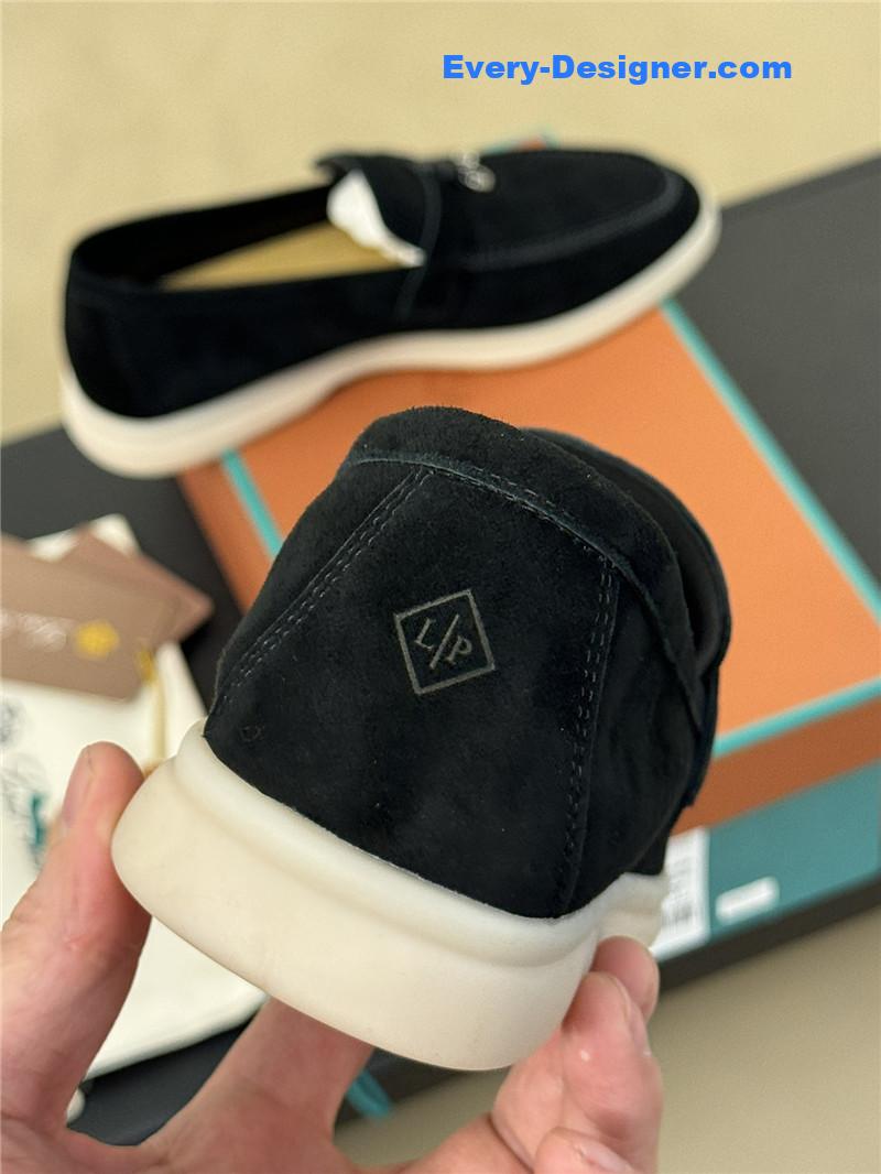 L0r0 P1ana walk cashmere loafers