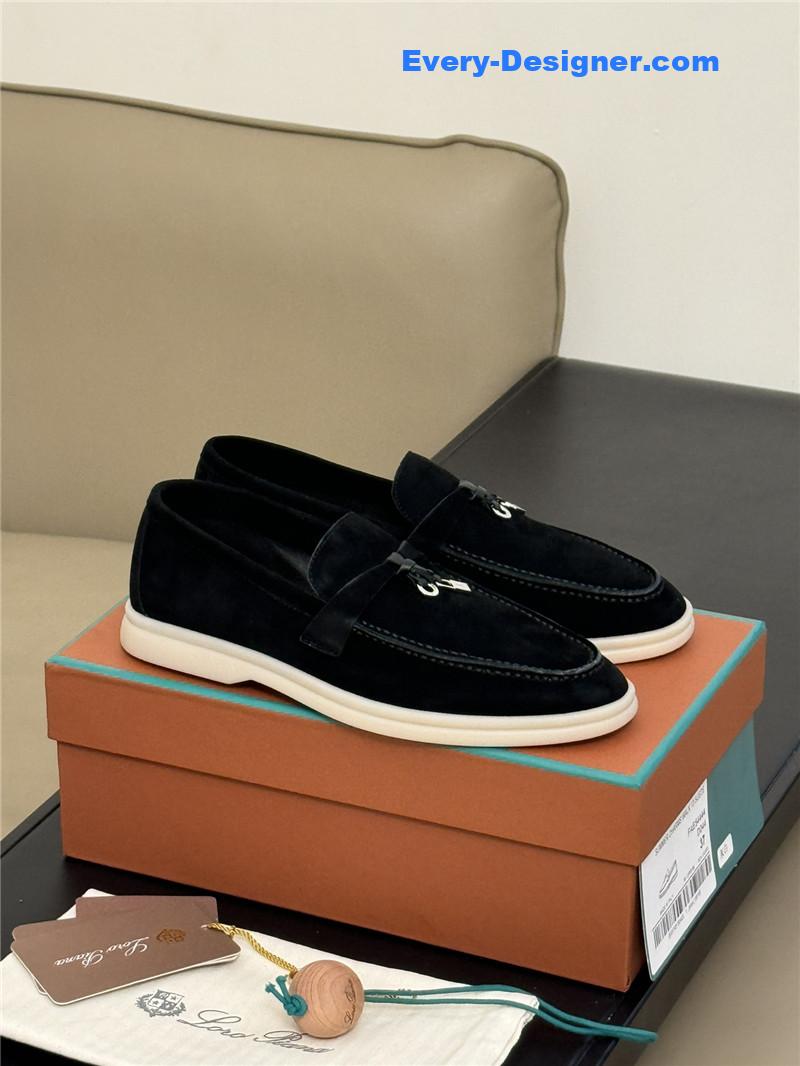 L0r0 P1ana walk cashmere loafers