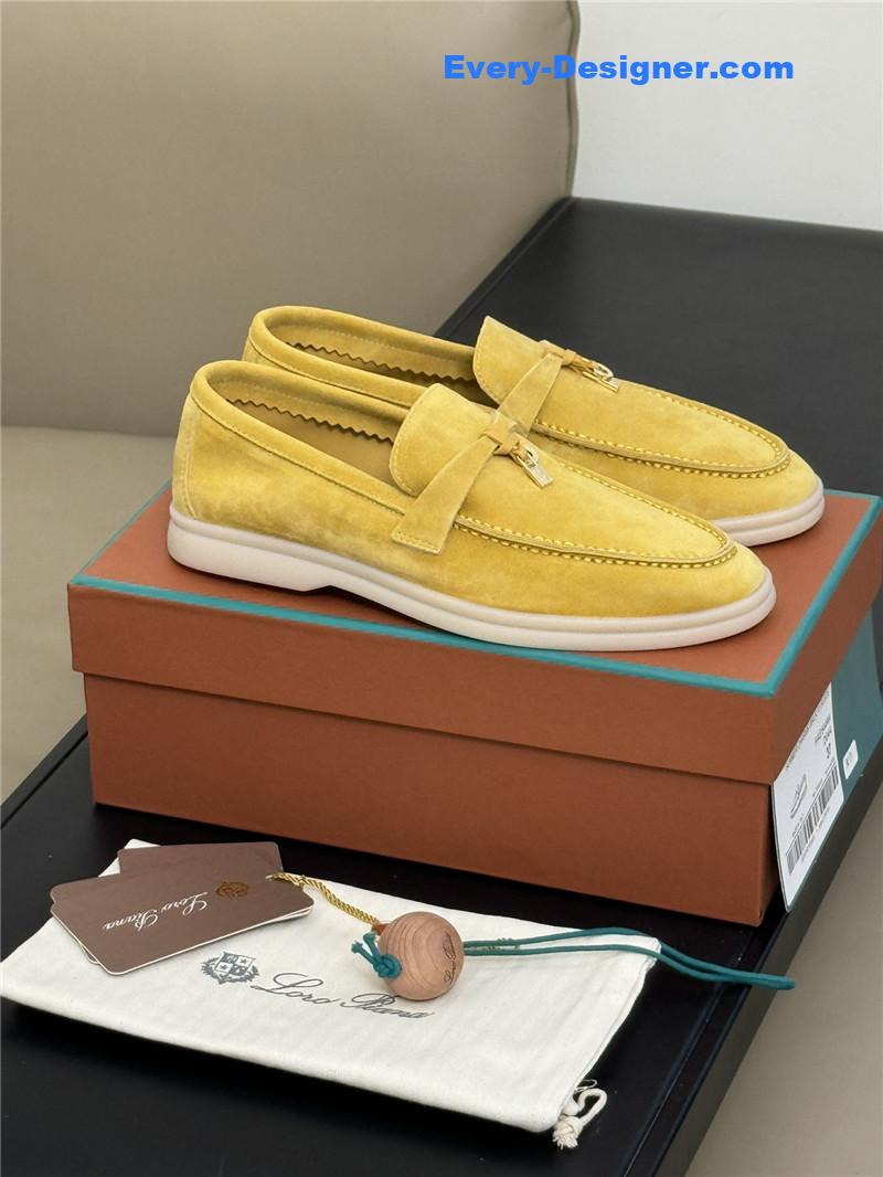 L0r0 P1ana walk cashmere loafers