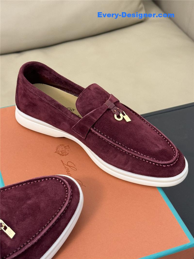 L0r0 P1ana walk cashmere loafers
