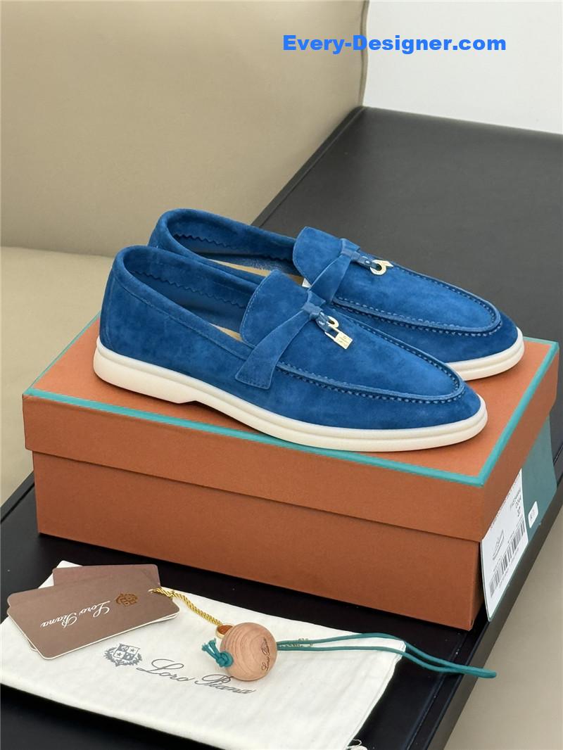 L0r0 P1ana walk cashmere loafers