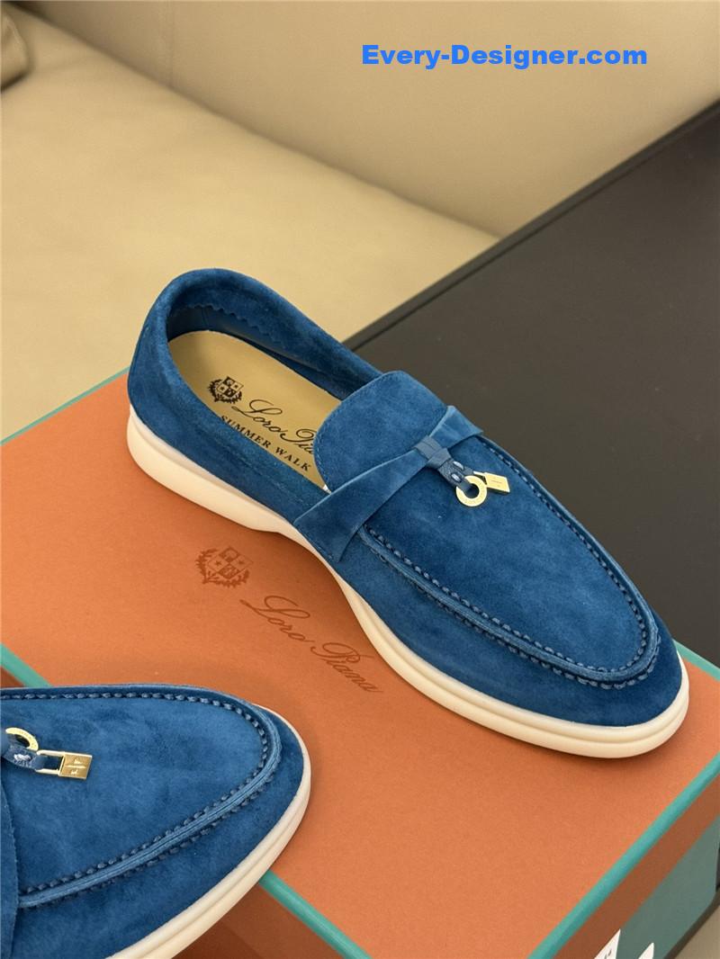 L0r0 P1ana walk cashmere loafers