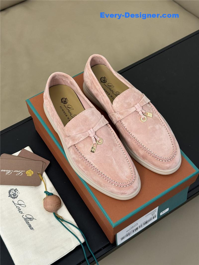 L0r0 P1ana walk cashmere loafers