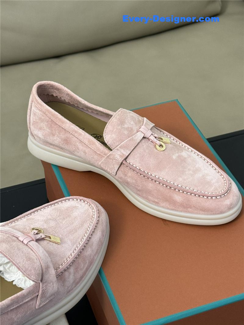 L0r0 P1ana walk cashmere loafers