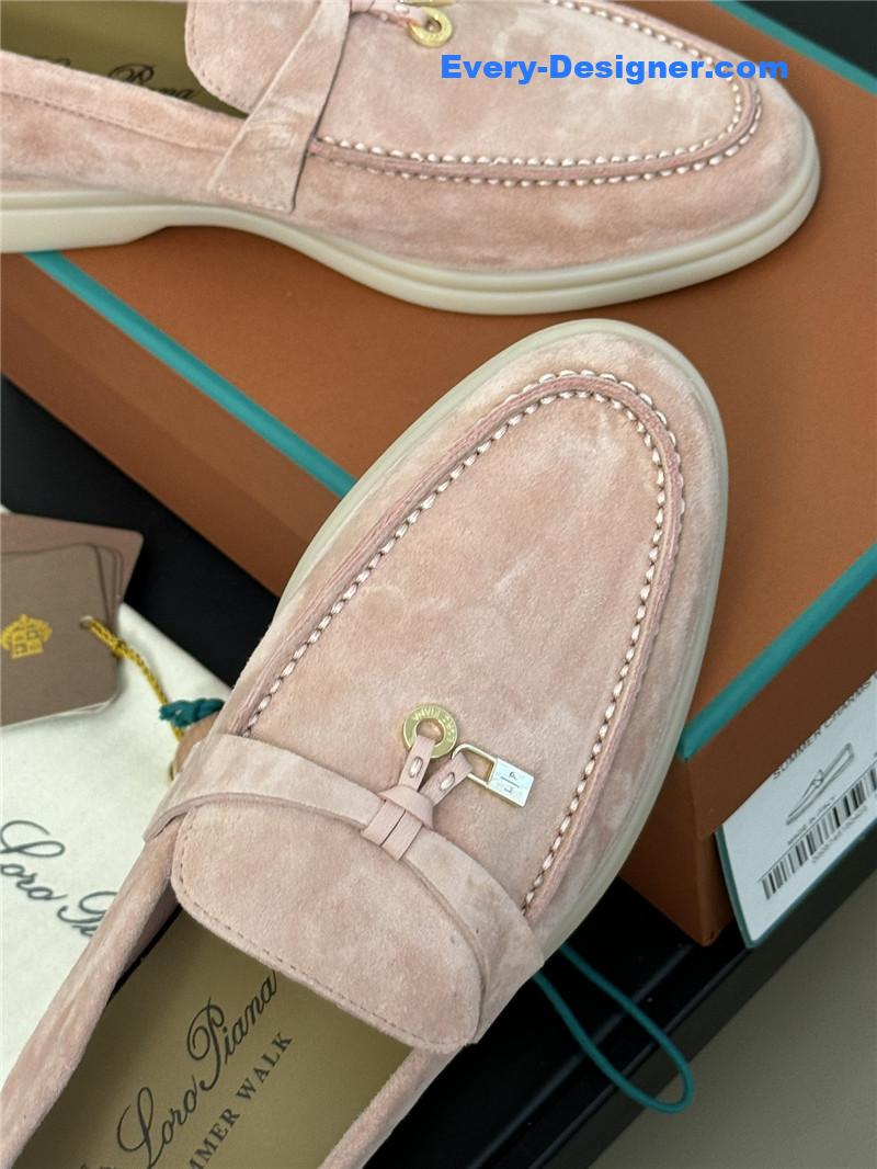 L0r0 P1ana walk cashmere loafers