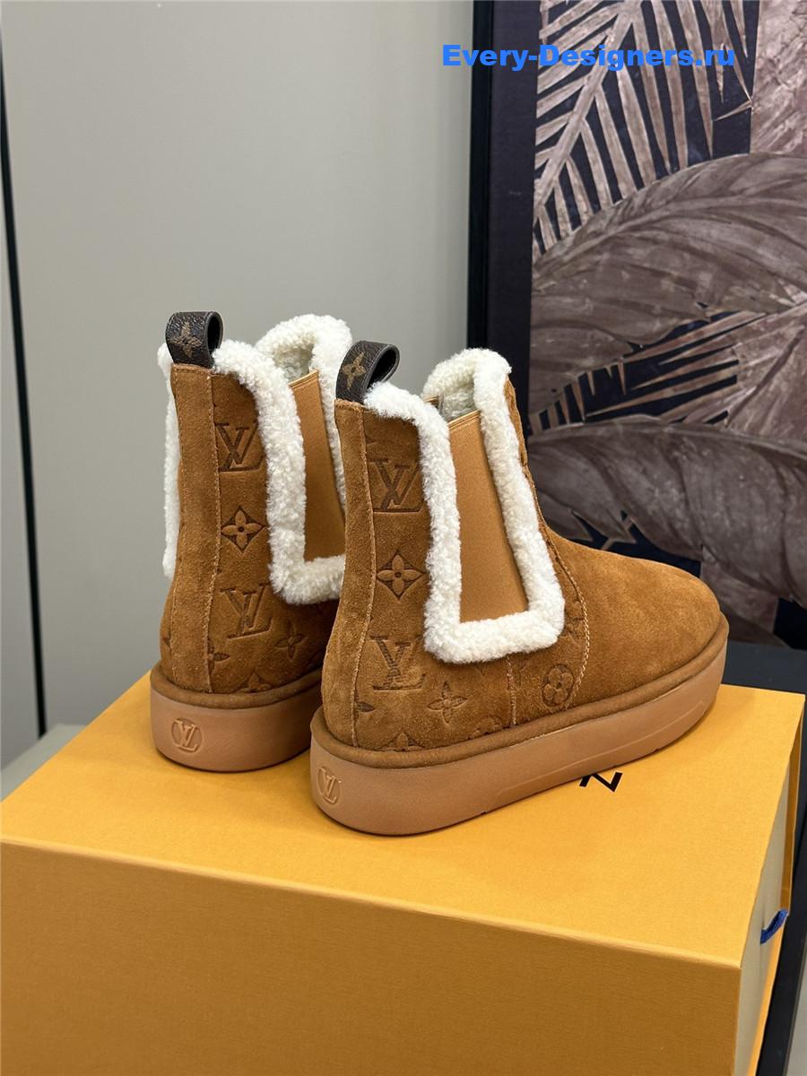 l0vis Vvtt0n lv brown platform fur boots