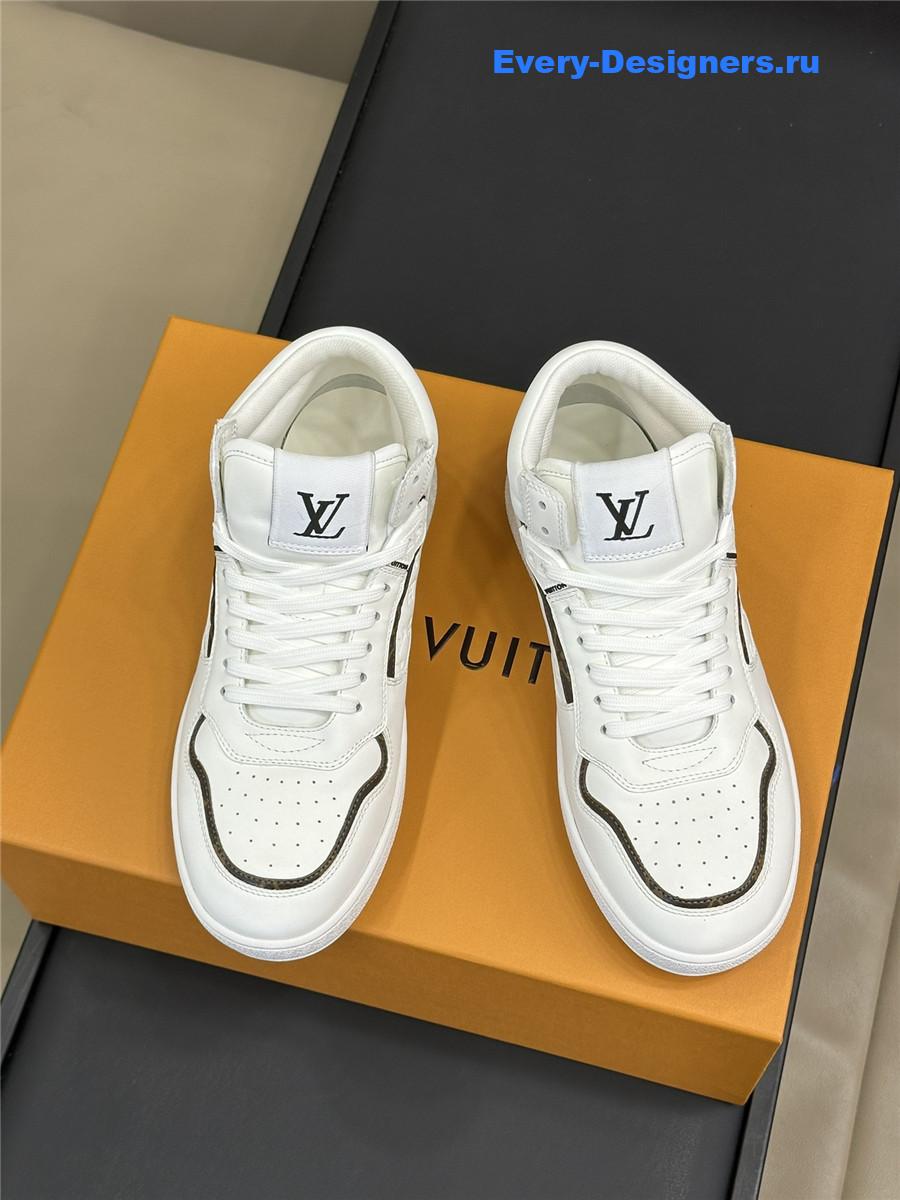 l0vis Vvtt0n lv stadium high-top sneaker white