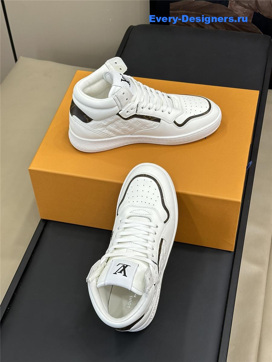 l0vis Vvtt0n lv stadium high-top sneaker white