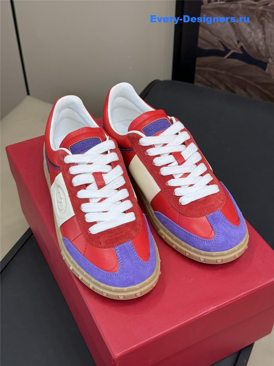 Va1e*ntin0 colorblock low-top sneakers