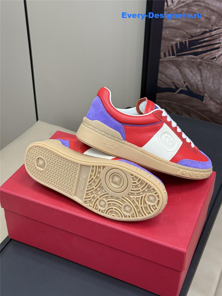 Va1e*ntin0 colorblock low-top sneakers