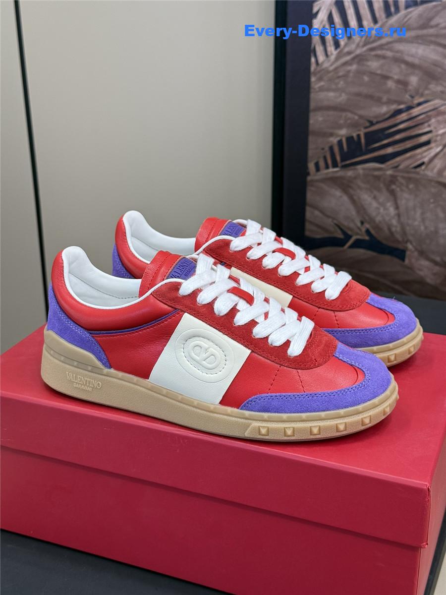 Va1e*ntin0 colorblock low-top sneakers