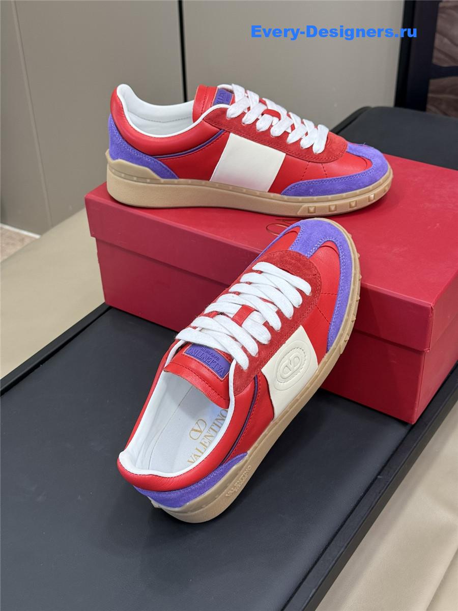 Va1e*ntin0 colorblock low-top sneakers