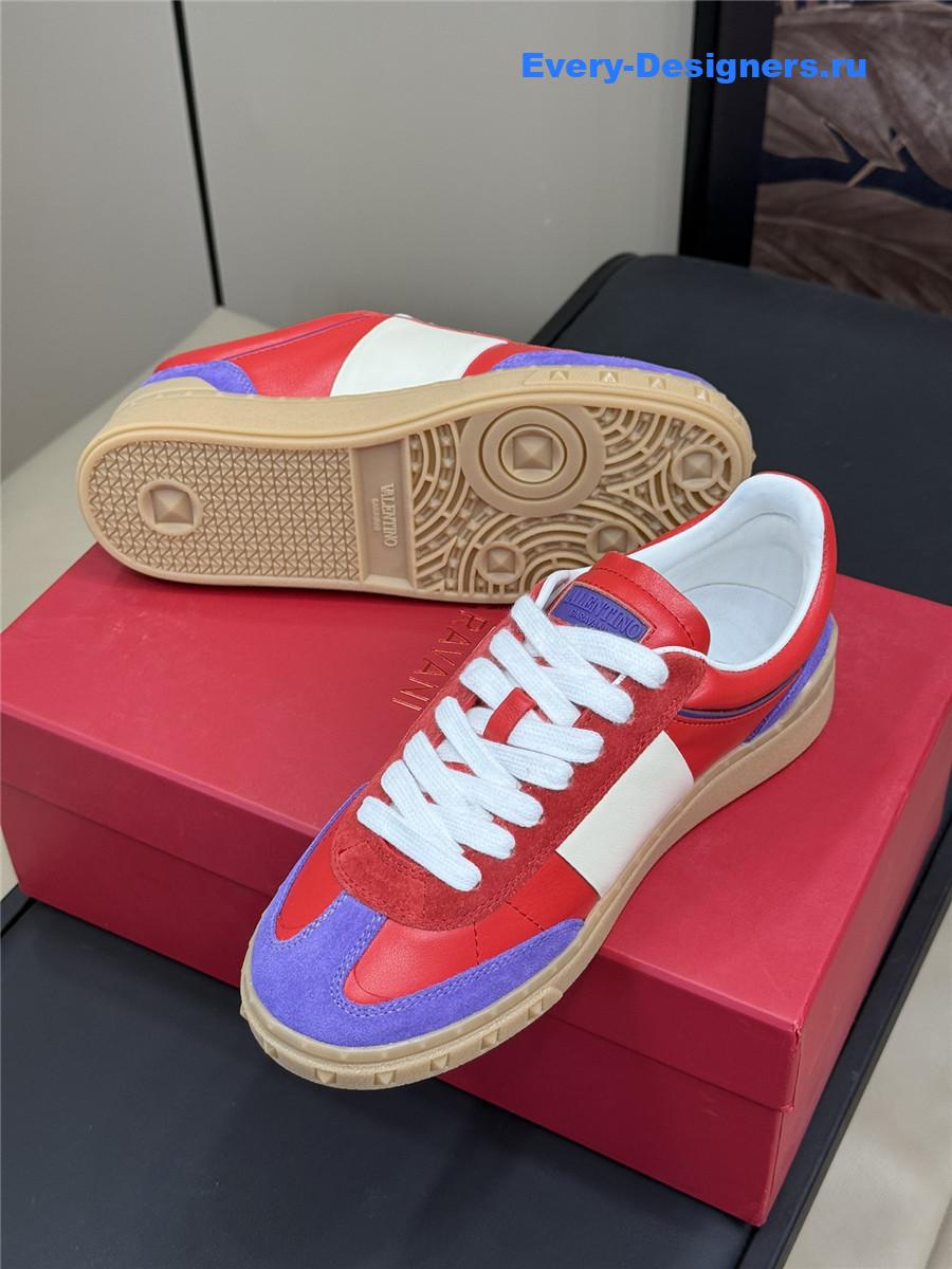 Va1e*ntin0 colorblock low-top sneakers