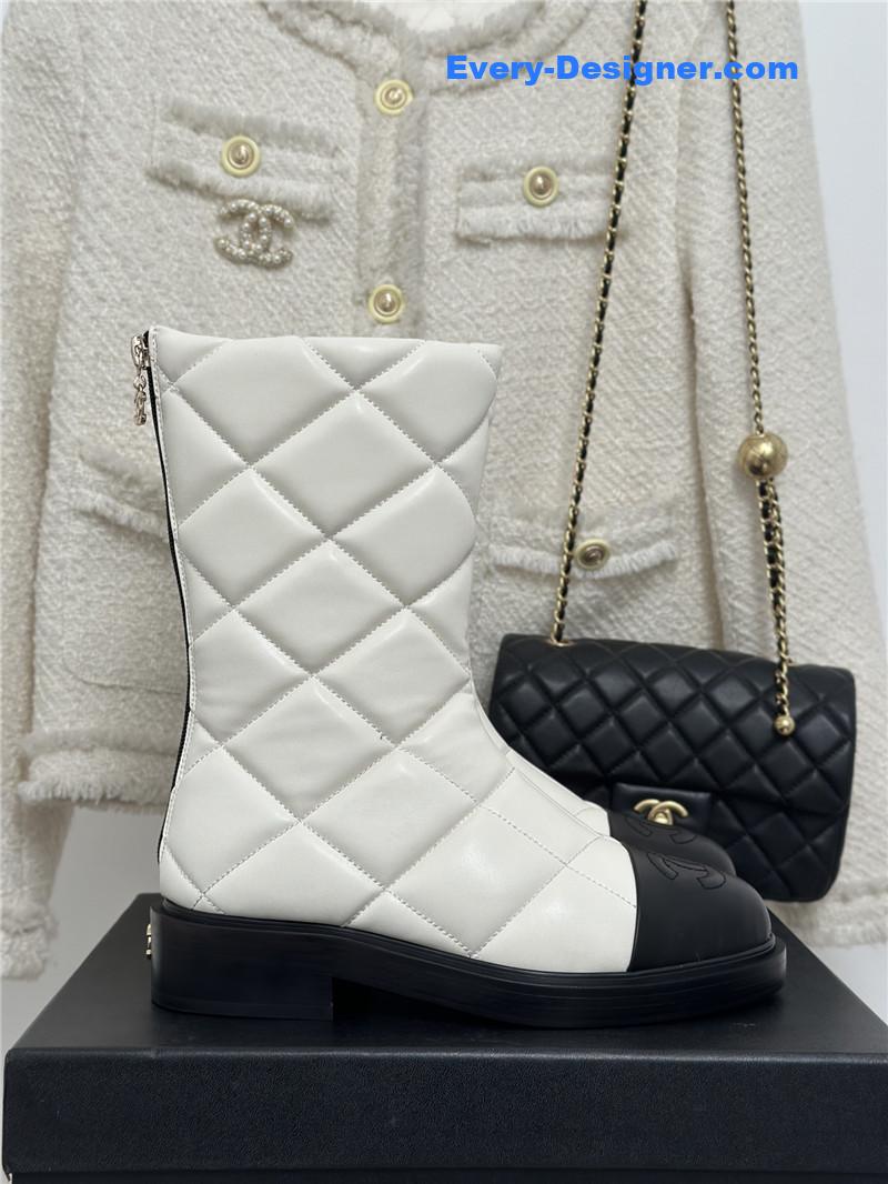 CC rhombus platform boots