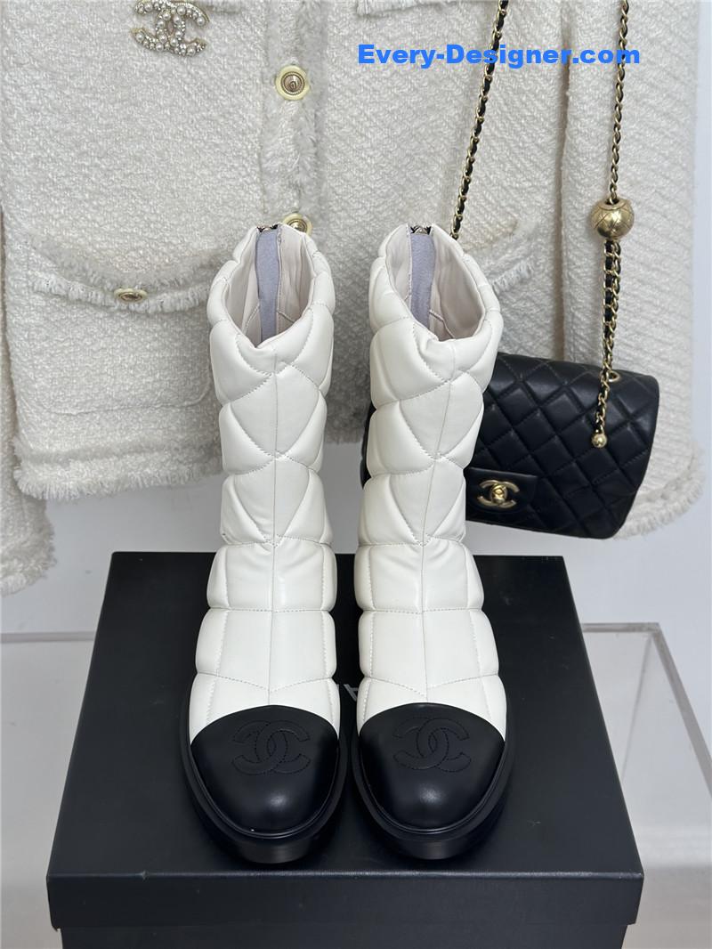 CC rhombus platform boots