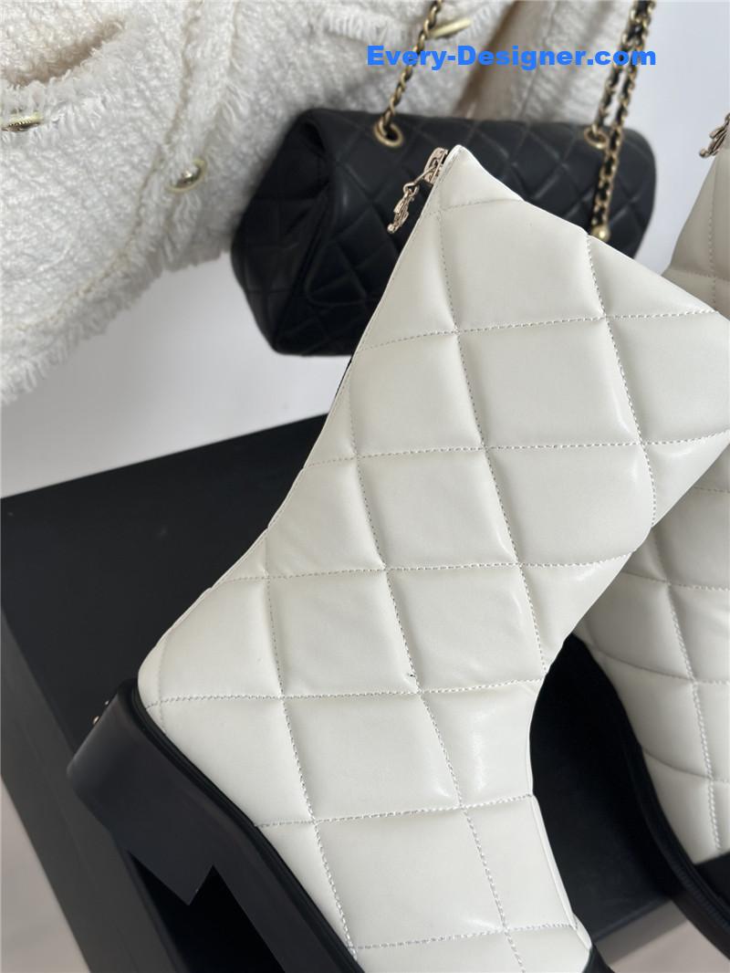 CC rhombus platform boots