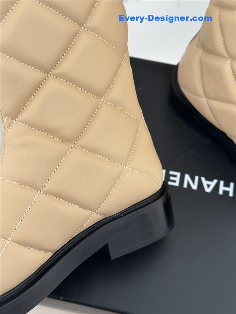 CC rhombus platform boots