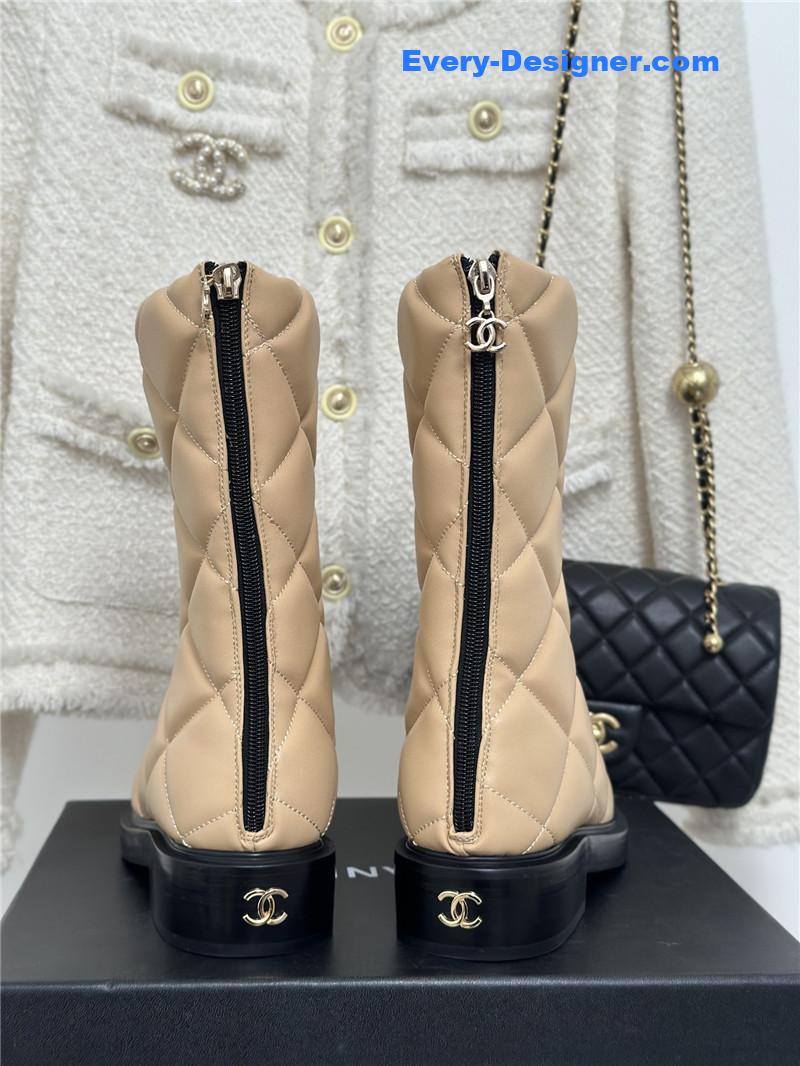 CC rhombus platform boots