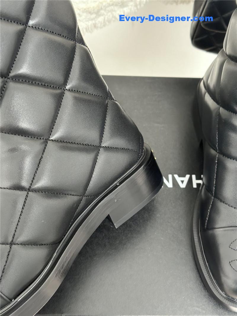 CC rhombus platform boots