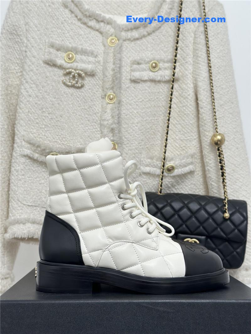 CC rhombus platform boots