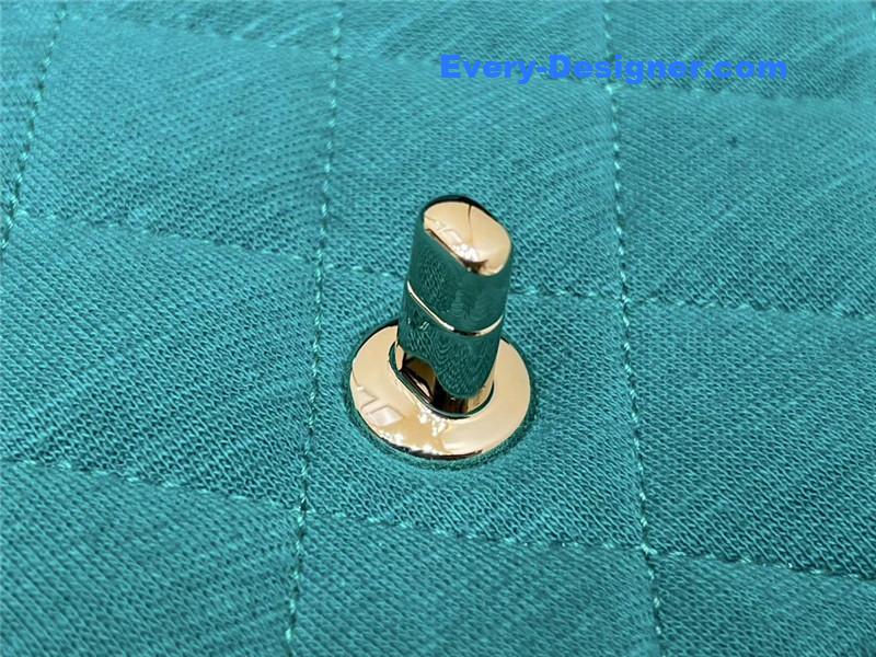 Ch**el green limited edition clutch bag