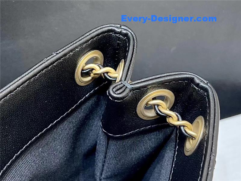 Ch**el logo vintage tote baguette bag