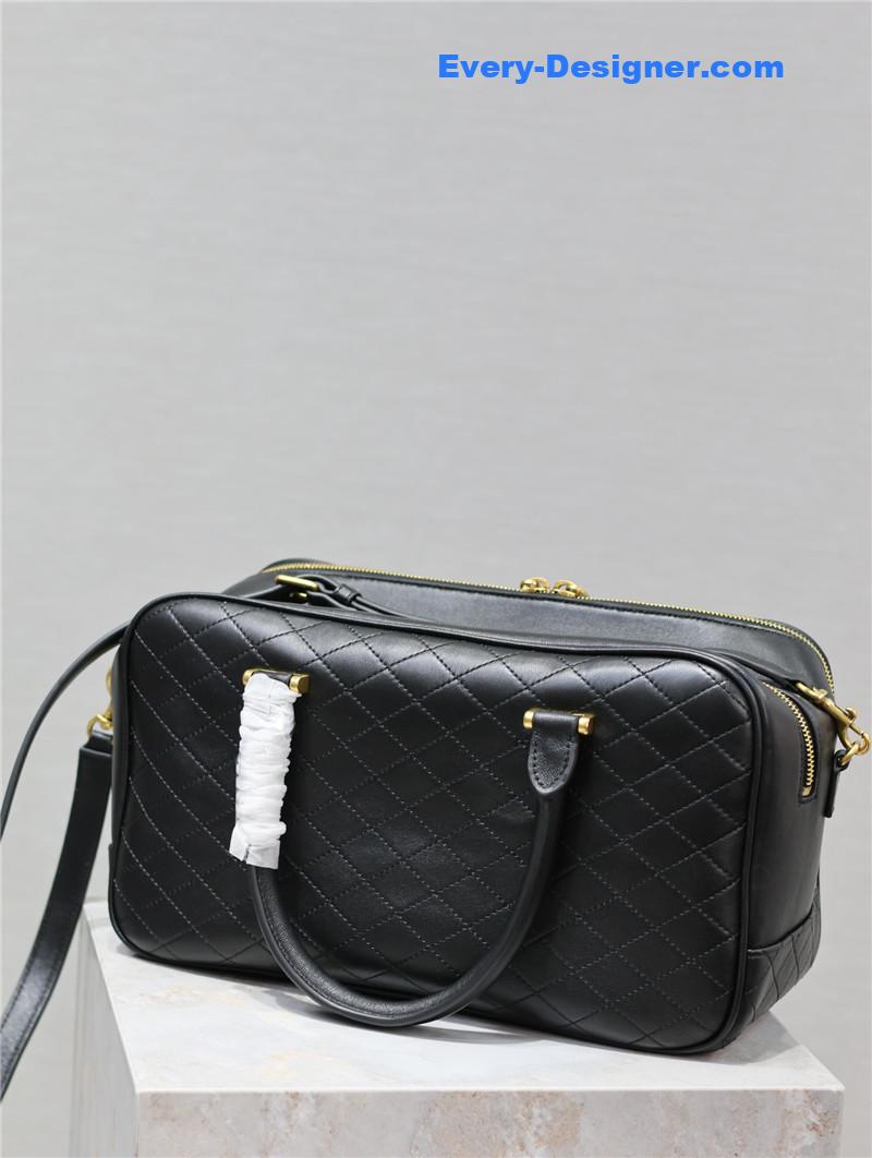 Y51 liya leather duffle bag